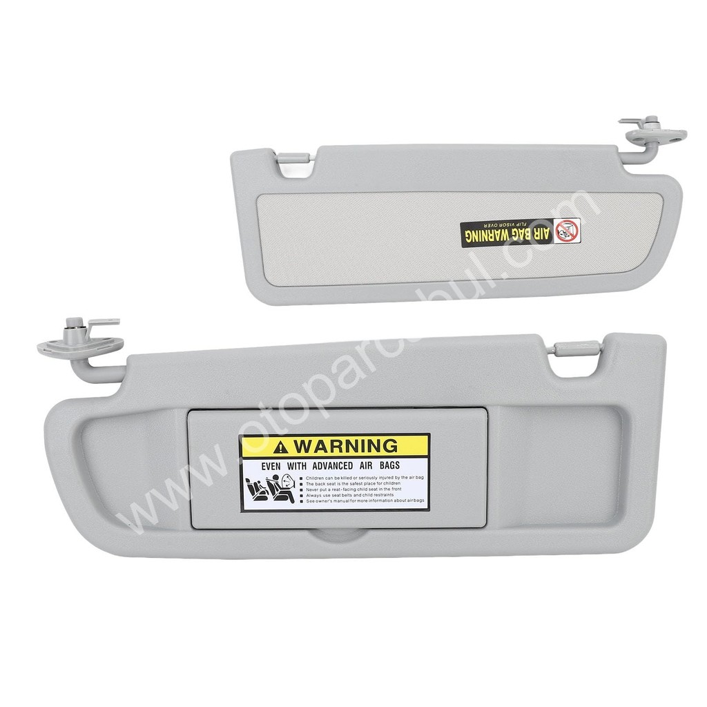 Honda Civic 2007-2011 Fd6 Gri Sol Şoför Güneşlik Yüksek Kalite